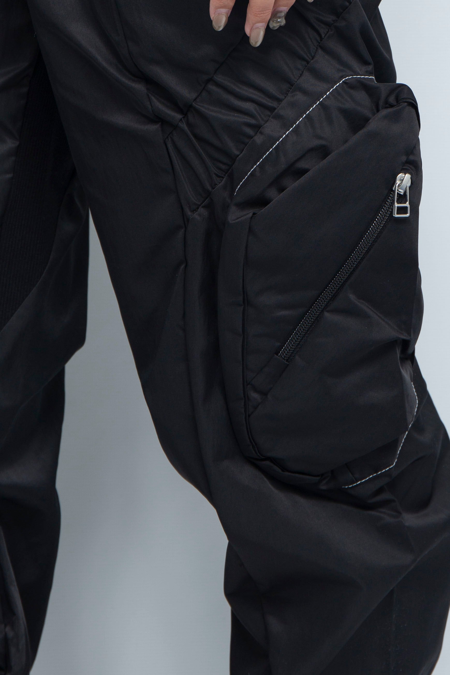 ギャザードニュートラルパンツ BLACK L / BALMUNG（バルムング