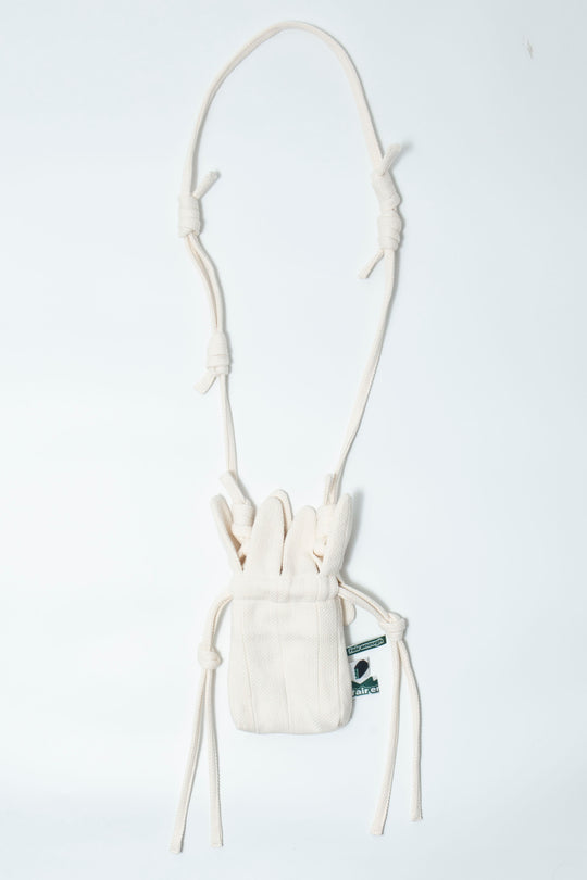 Food chain bag pouch Ivory