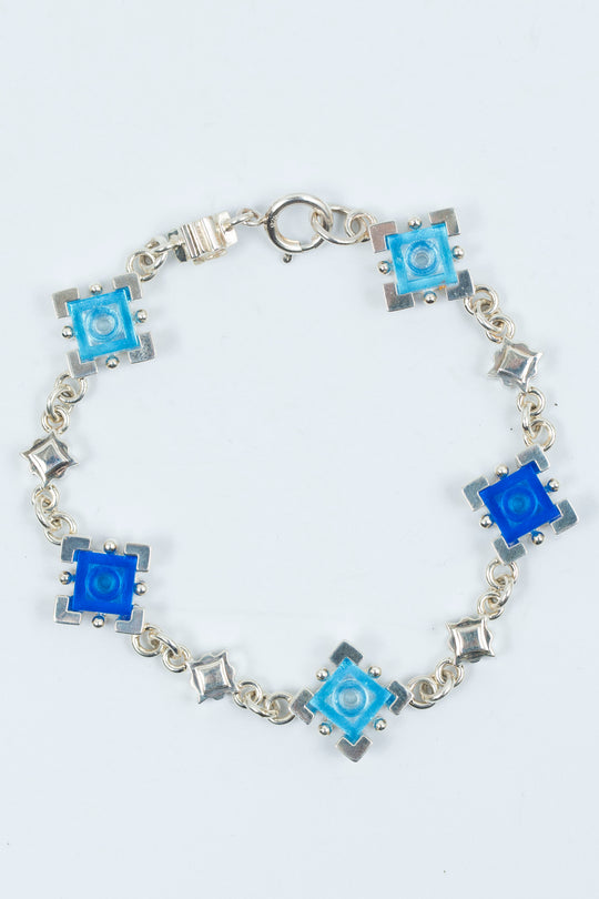 Square colorblock&stern34 Bracelet