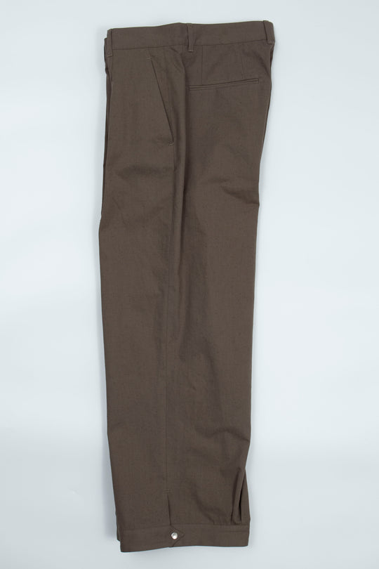 Tuck pants Khaki