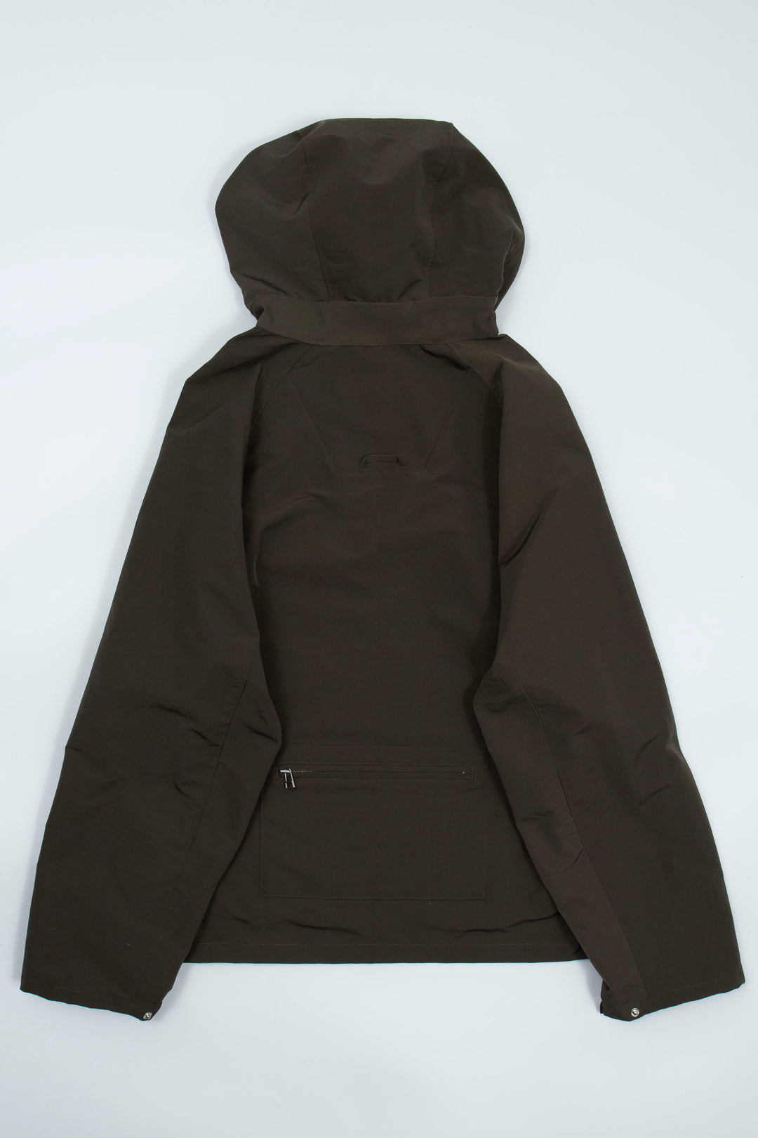 Nylon hoodie Khaki