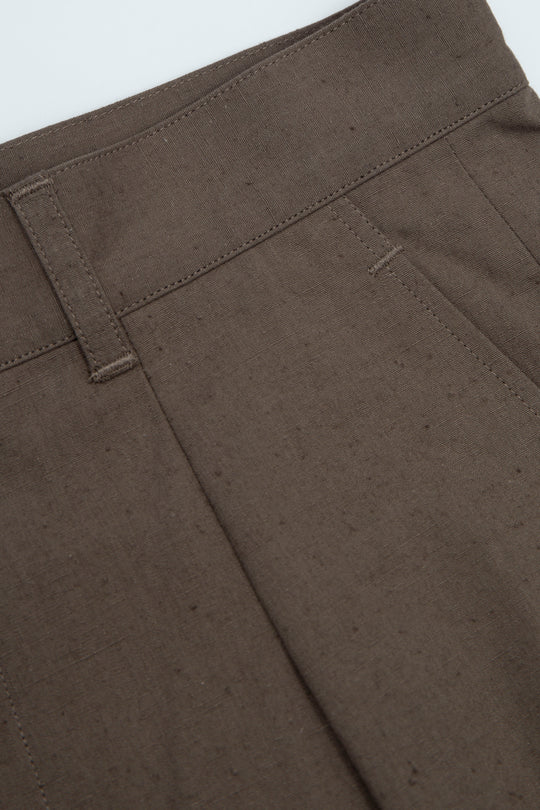 Tuck pants Khaki