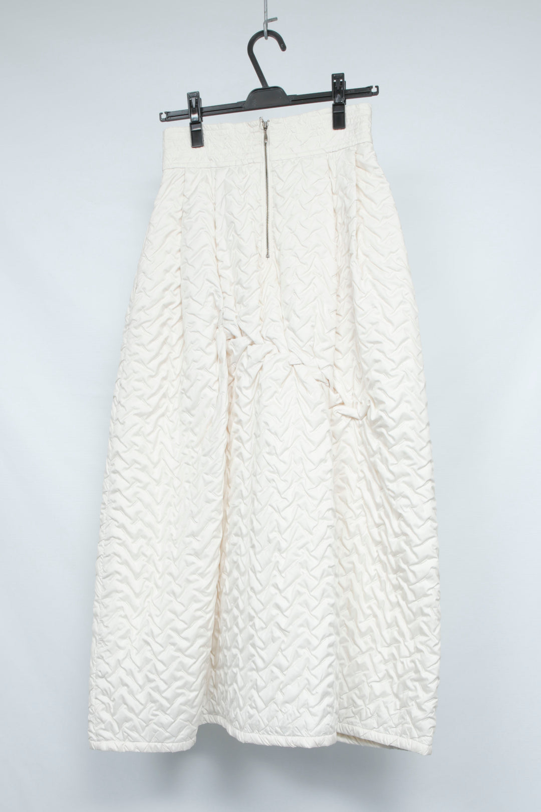 Create Clair flare skirt white