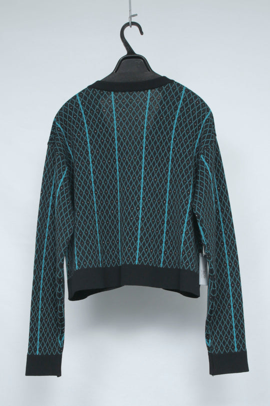 CREATE CLAIR knit cardigan green