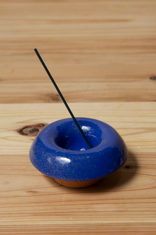 Mushroom Incense Holder - Klein Blue