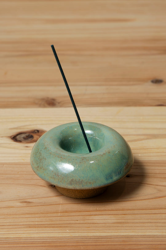 Mushroom Incense Holder - Matcha