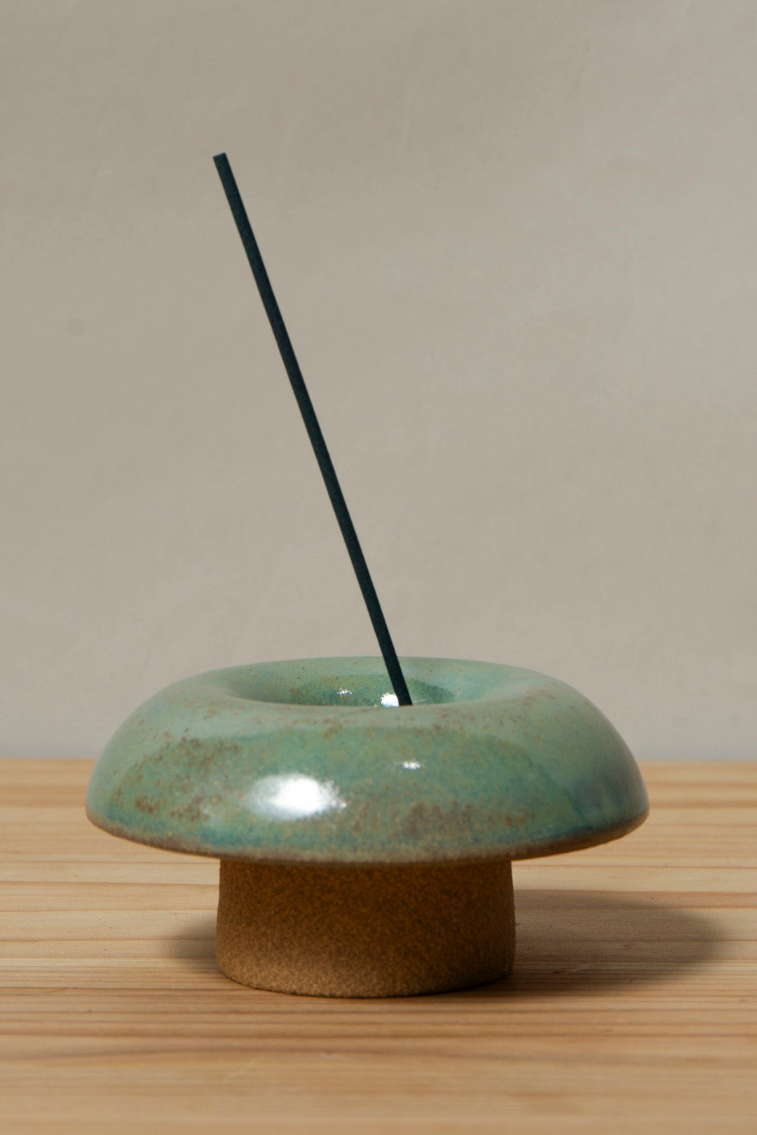 Mushroom Incense Holder - Matcha