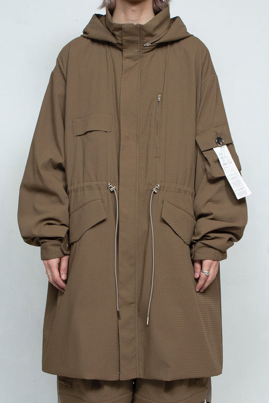 Fishtail Spring Coat OLIVE