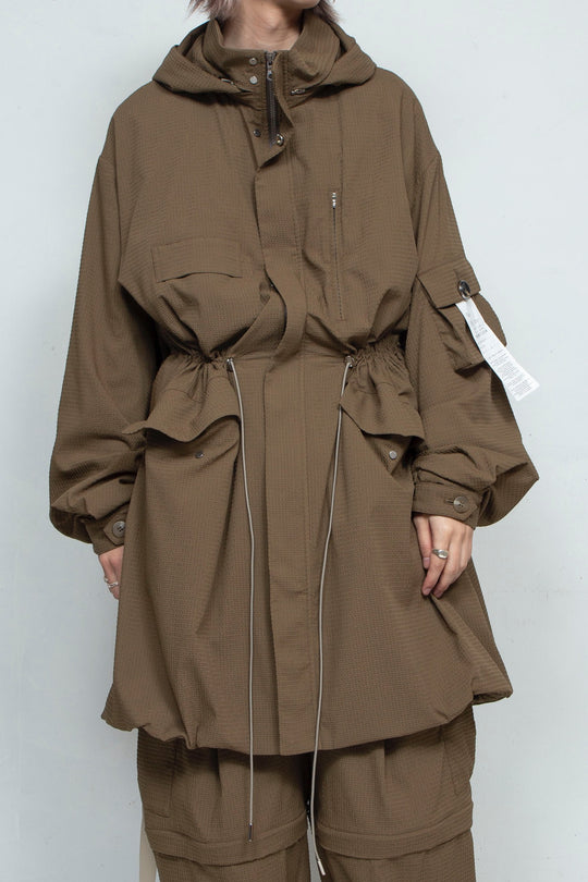 Fishtail Spring Coat OLIVE