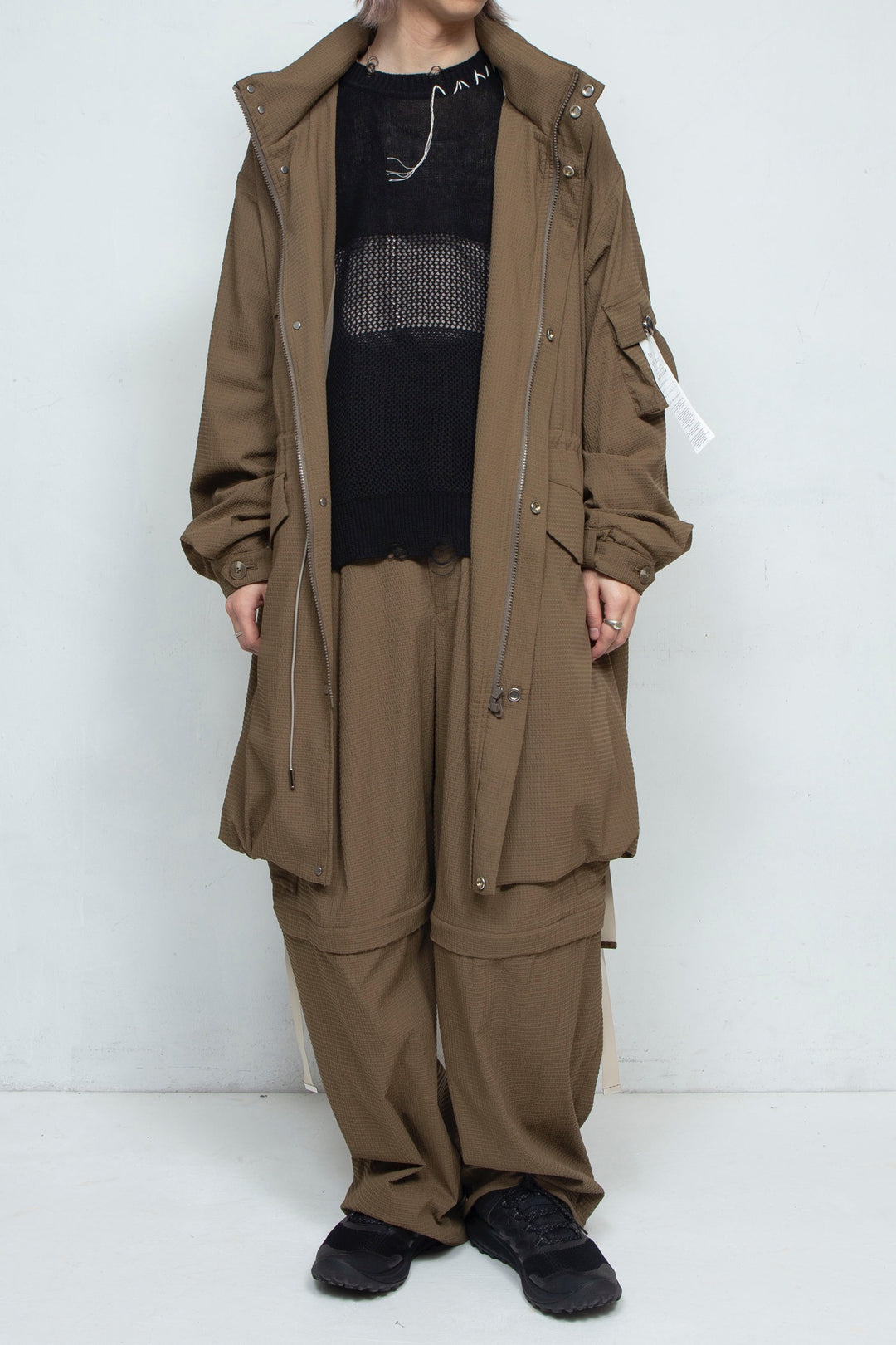 Fishtail Spring Coat OLIVE