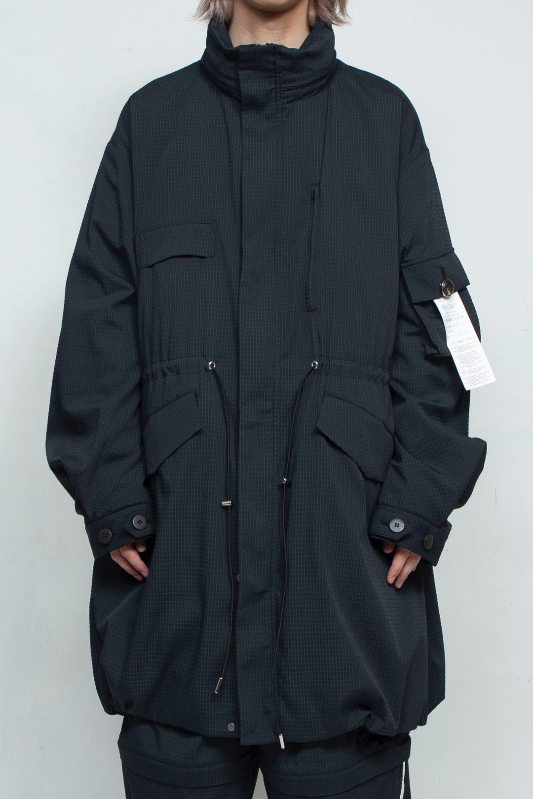 Fishtail Spring Coat BLACK