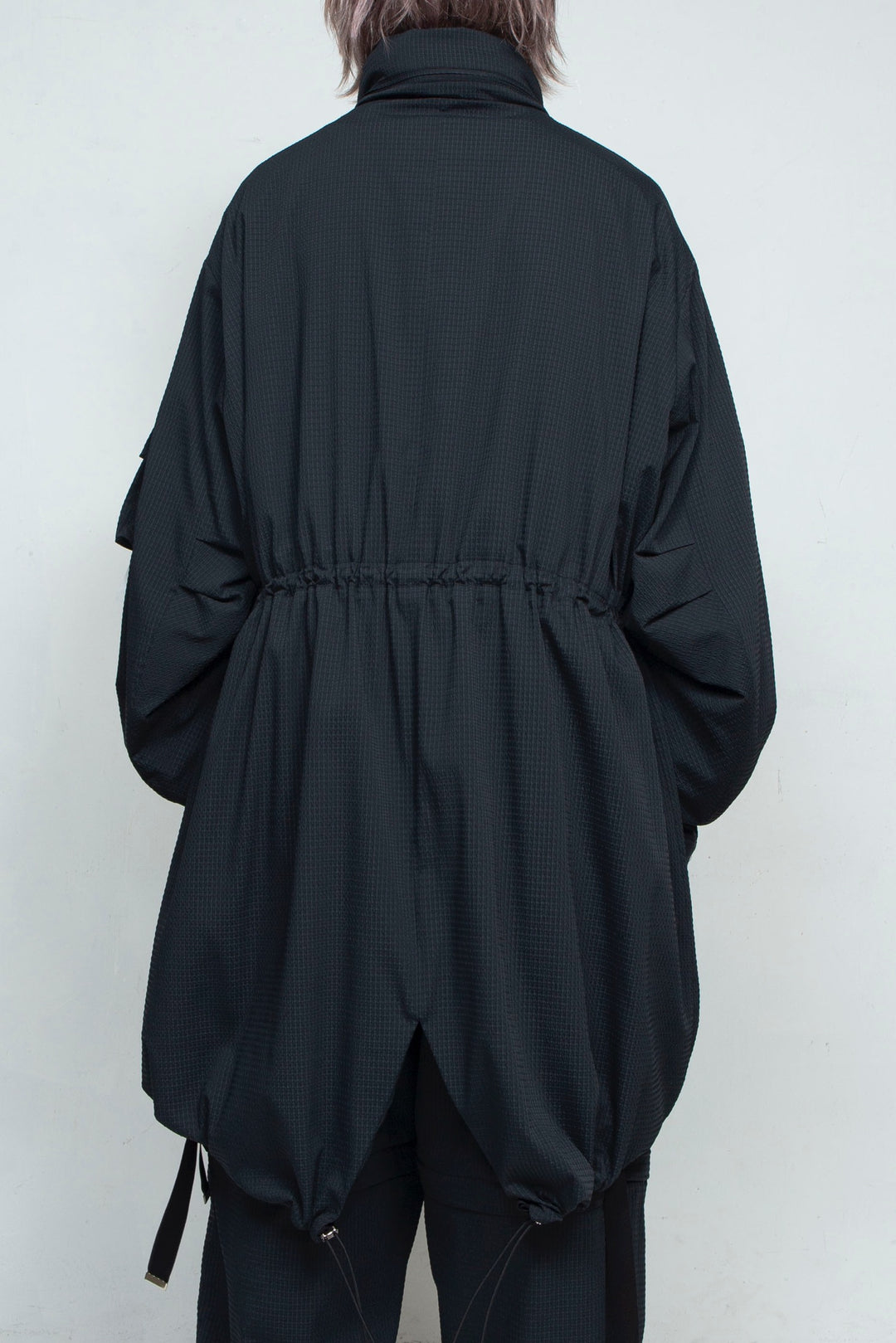 Fishtail Spring Coat BLACK