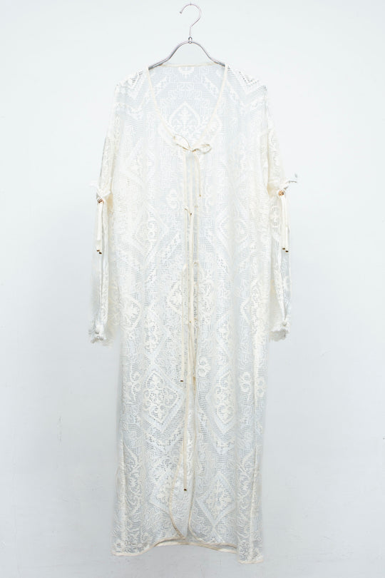 Russell lace Cardigan WHITE