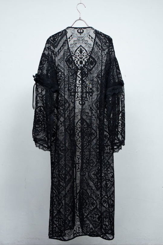 Russell lace Cardigan BLACK