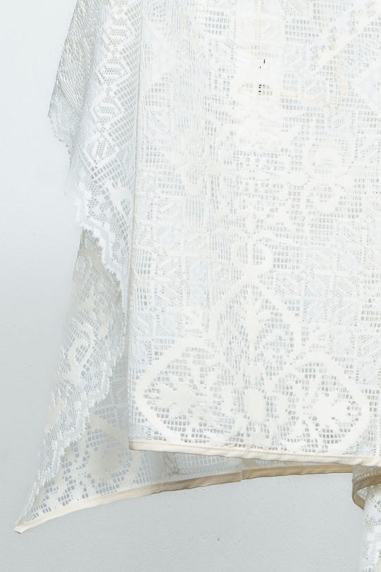 Russell lace Wrap WHITE