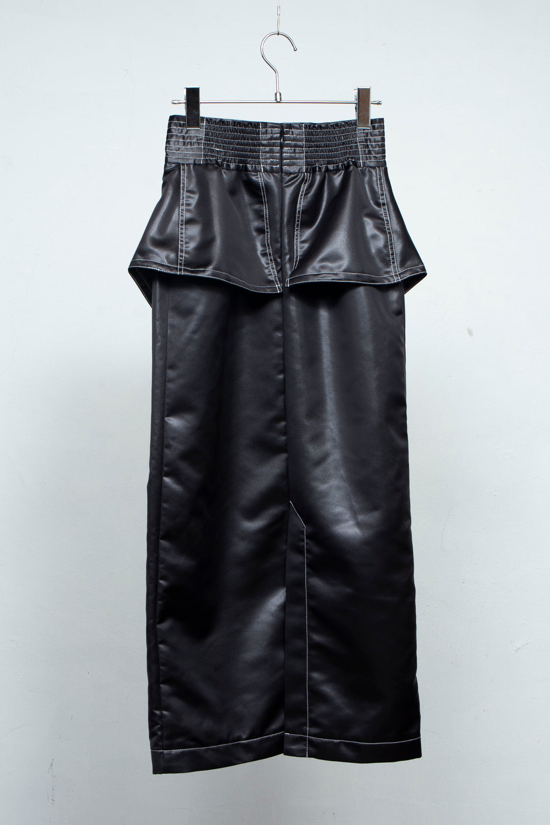 Leather-like Skirt BLACK