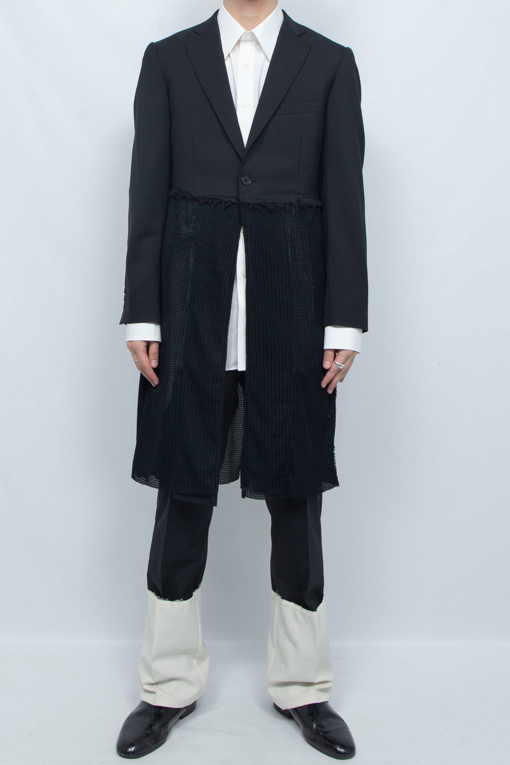 DOCKING MESH WORK COAT BLACK