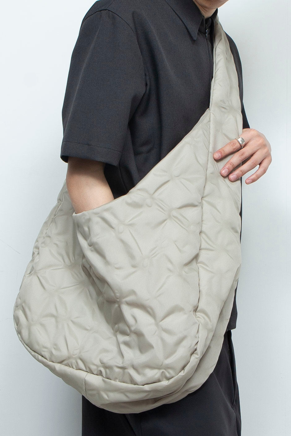 Leaf Vein BAG GRAY