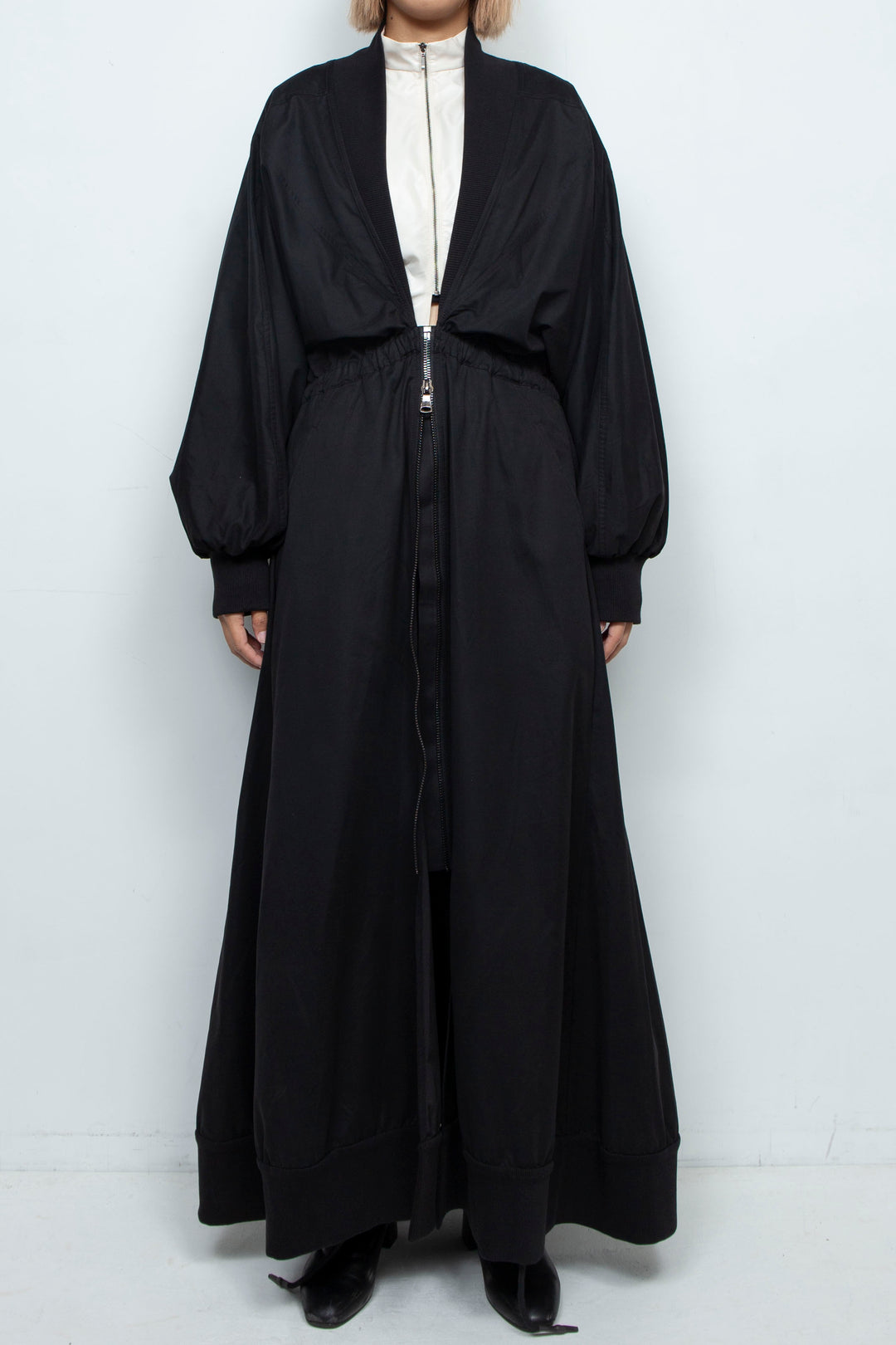 NEOMI MAXI DRESS ZIP UP DRESS