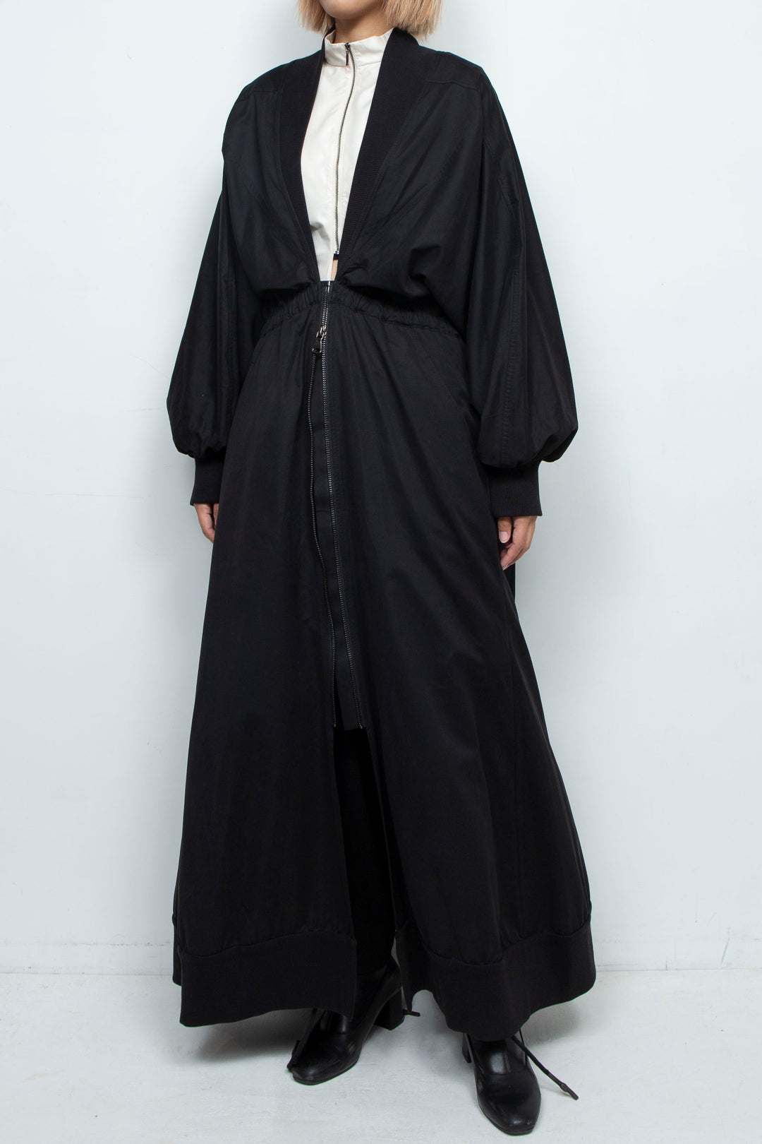 NEOMI MAXI DRESS ZIP UP DRESS