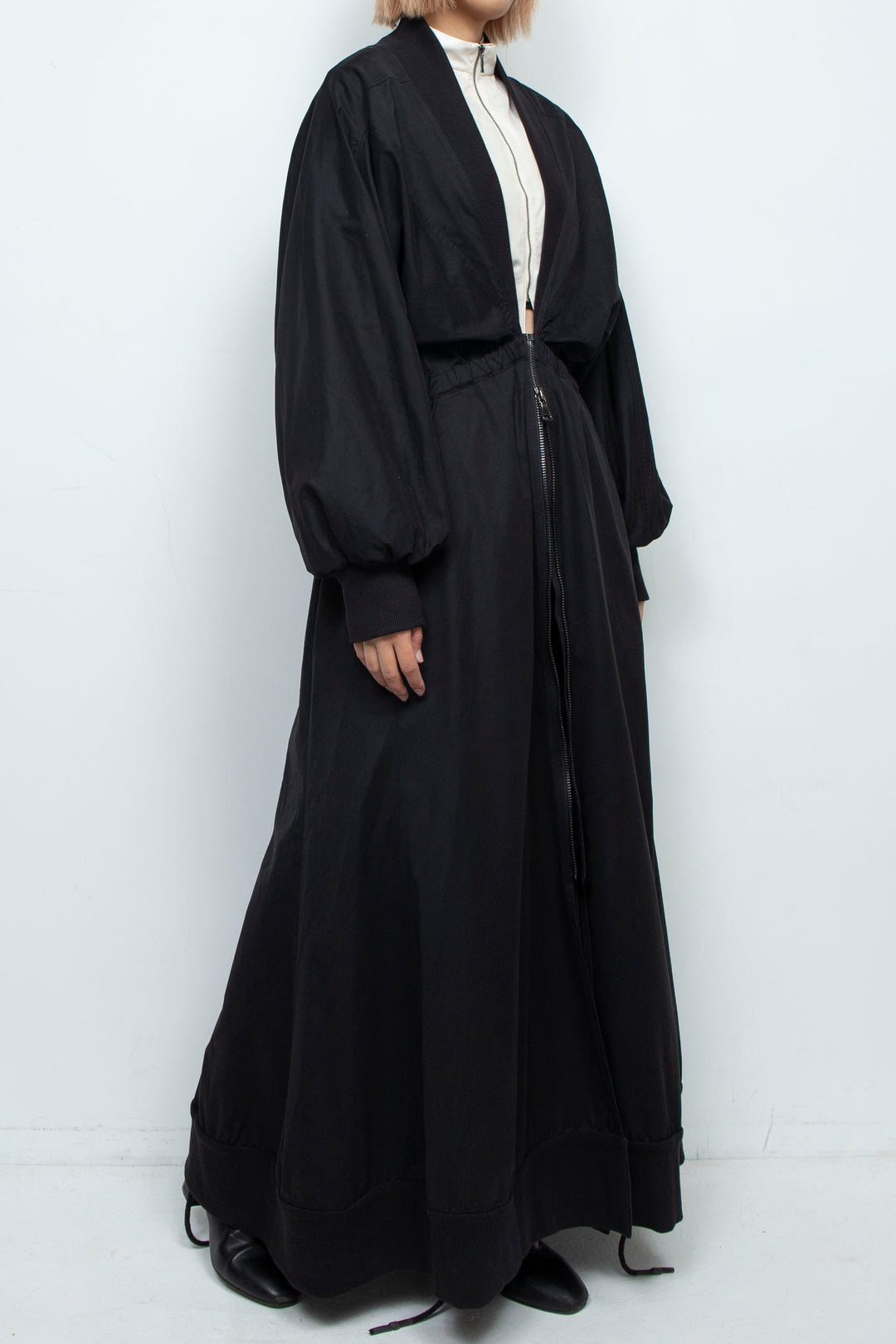 NEOMI MAXI DRESS ZIP UP DRESS