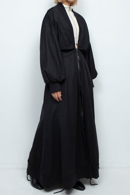 NEOMI MAXI DRESS ZIP UP DRESS