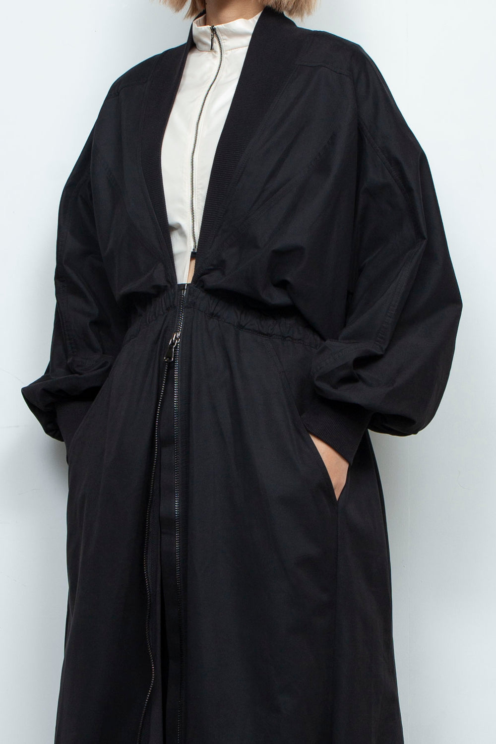NEOMI MAXI DRESS ZIP UP DRESS