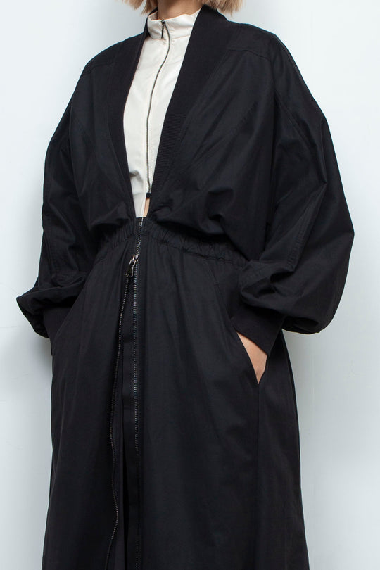 NEOMI MAXI DRESS ZIP UP DRESS