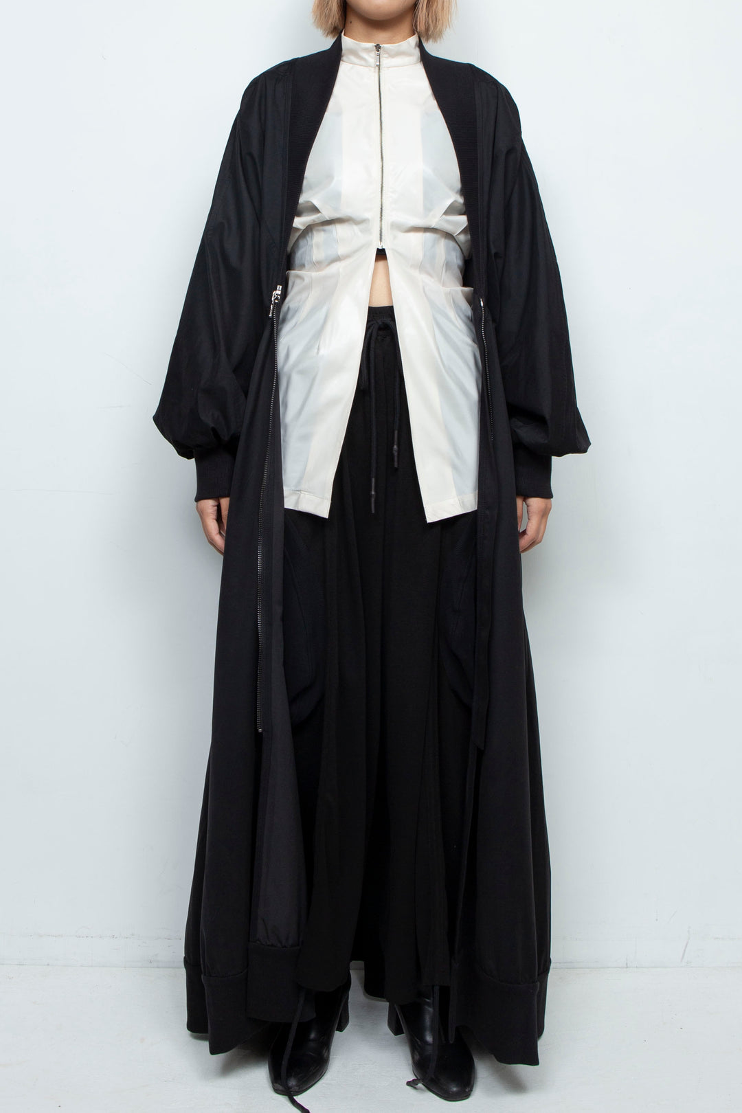 NEOMI MAXI DRESS ZIP UP DRESS