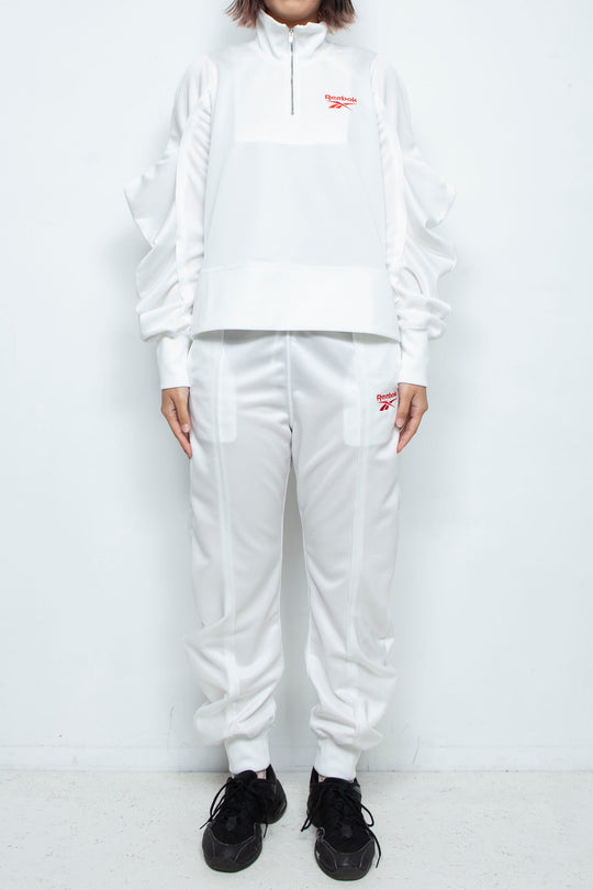 Reebok deformed sweat pants White