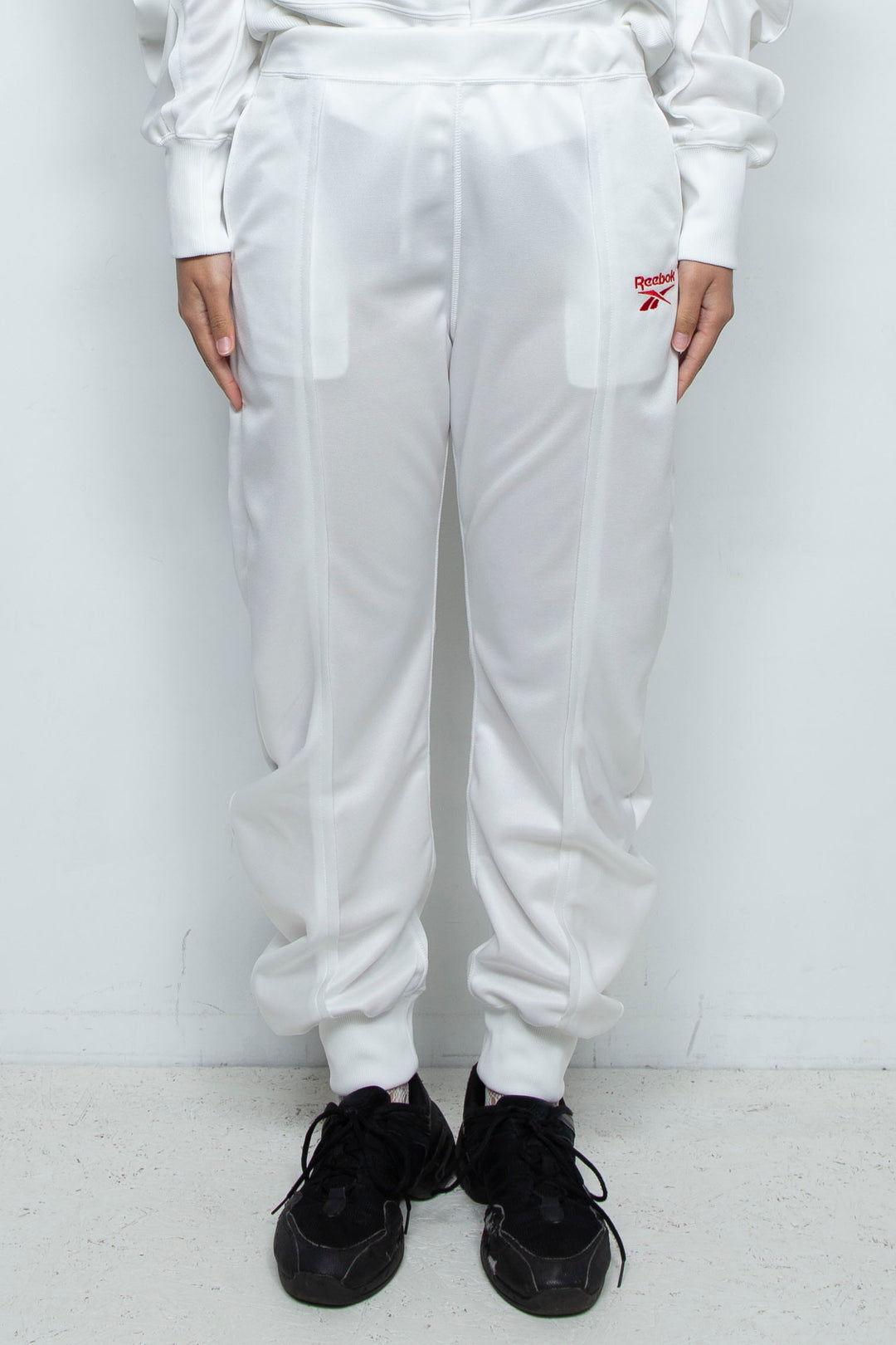 Reebok deformed sweat pants White