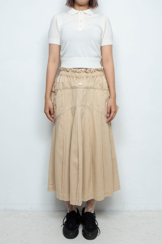 Knit polo shirt Off White