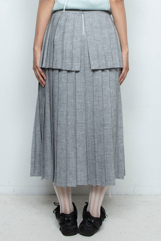 SKIRT C0959 GRAY