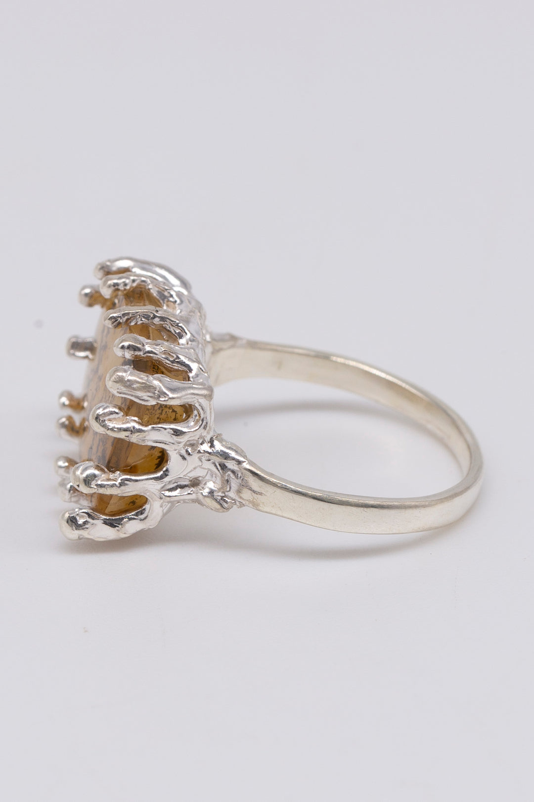 dendritic quartz ring