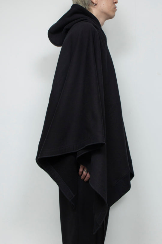 Hooded Sweat Poncho