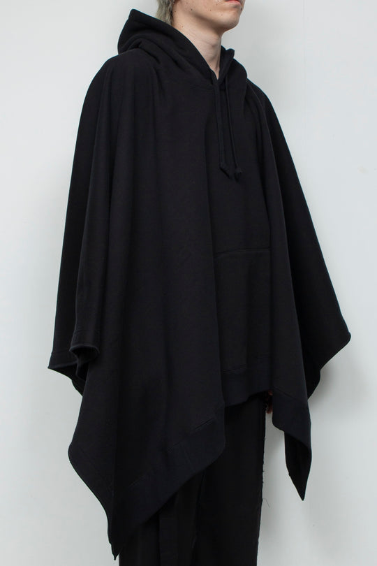 Hooded Sweat Poncho