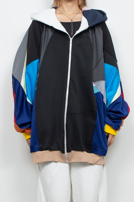 Amorphous Zip Long Hoodie Vivid Mix