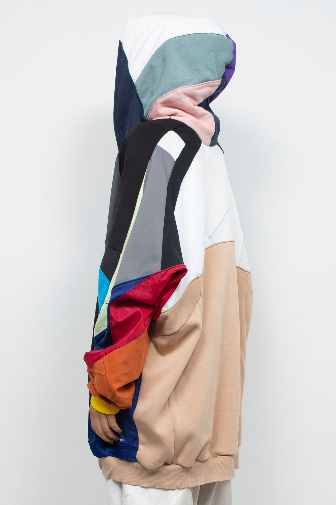 Amorphous Zip Long Hoodie Vivid Mix