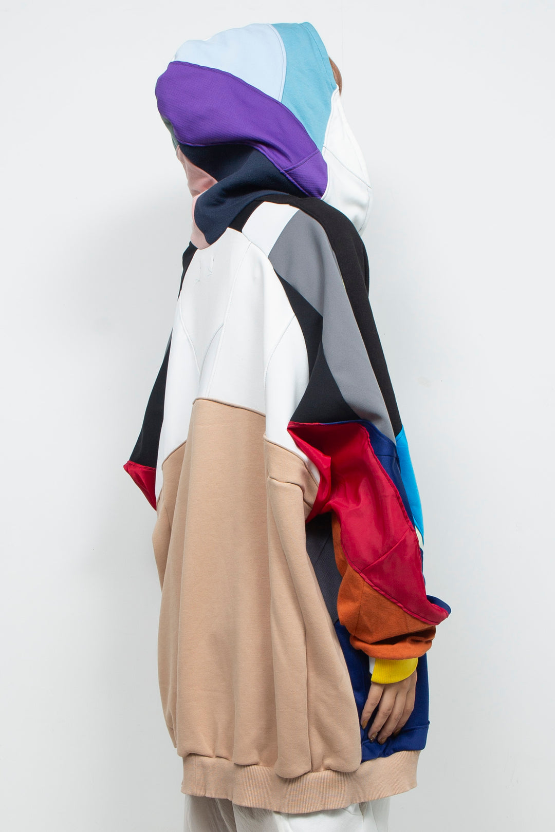 Amorphous Zip Long Hoodie Vivid Mix
