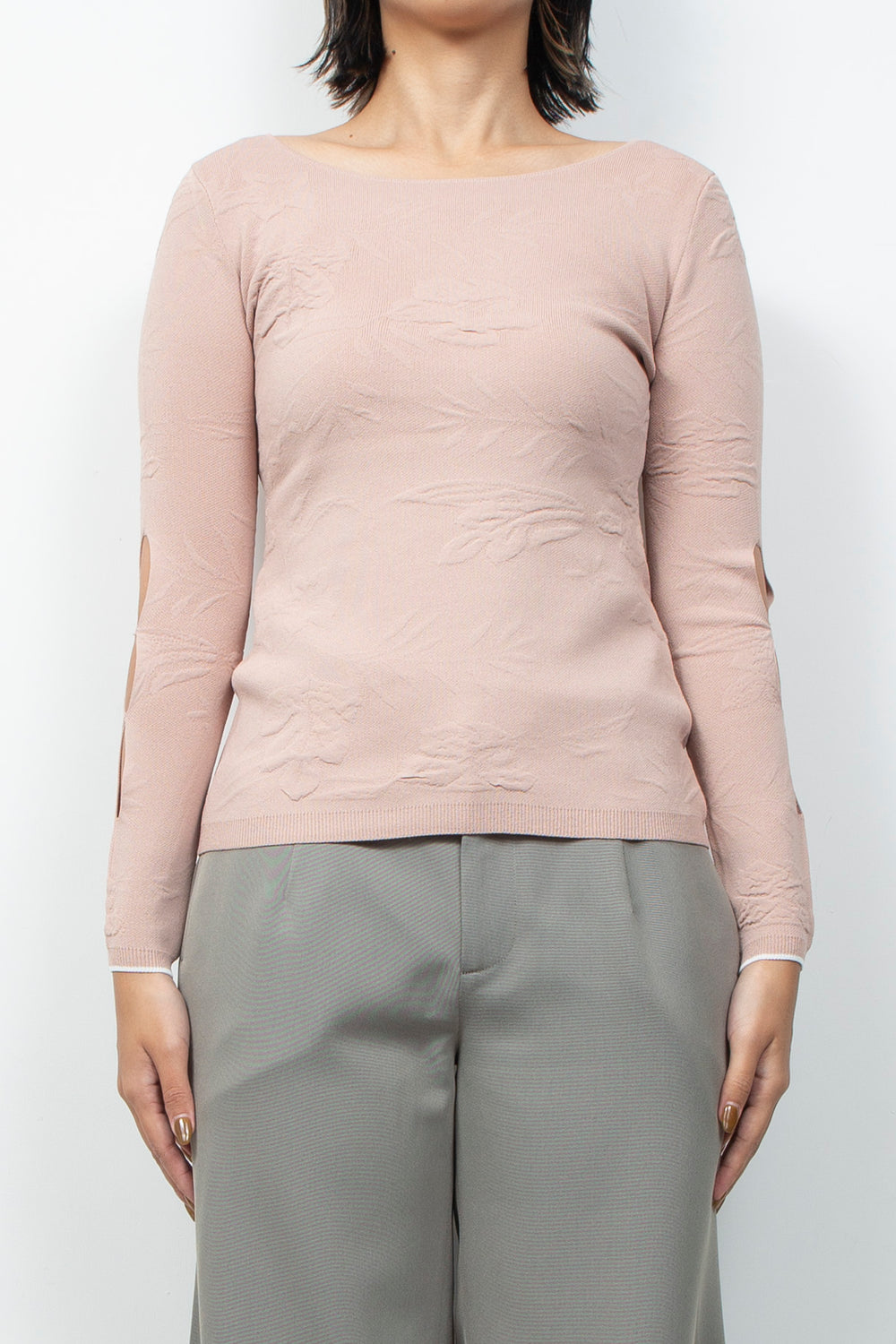 Knit TOPS Beige