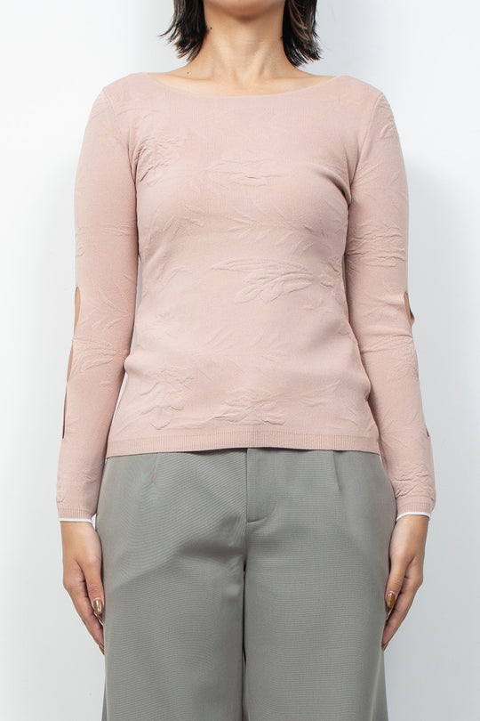 Knit TOPS Beige