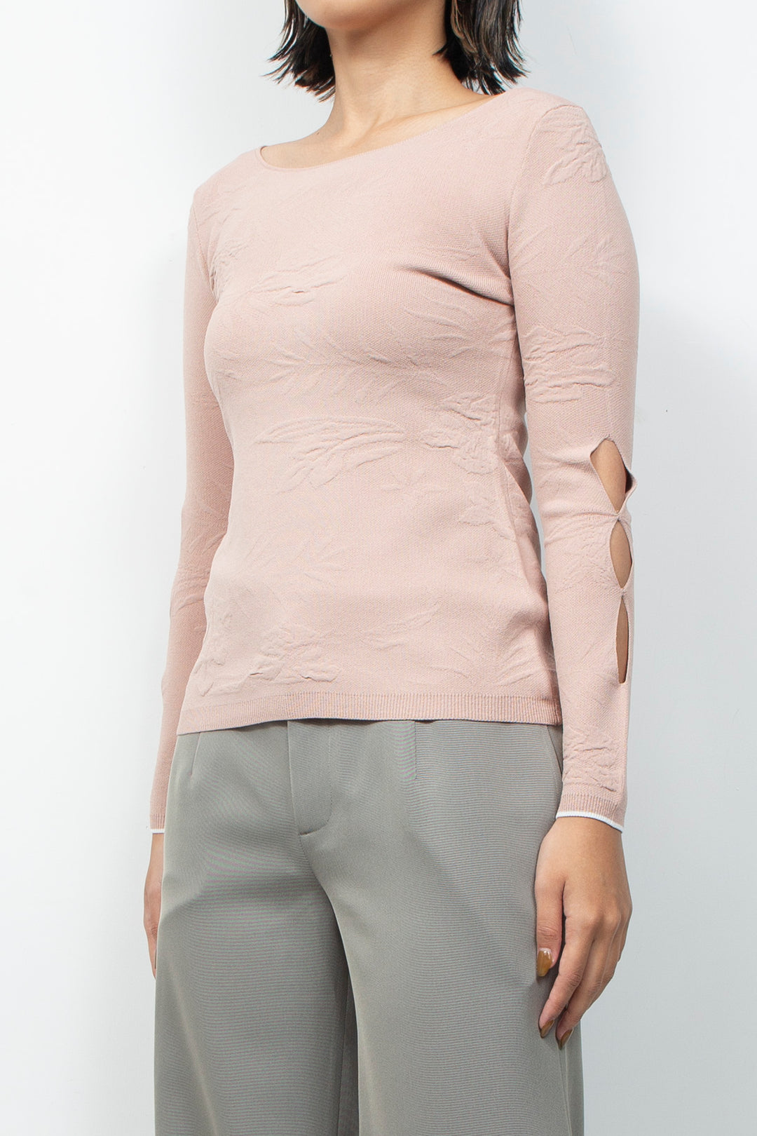 Knit TOPS Beige