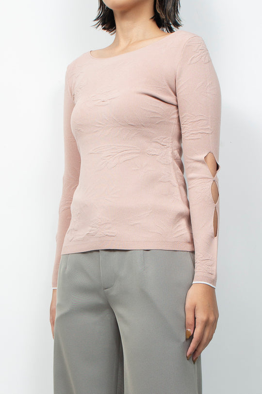Knit TOPS Beige