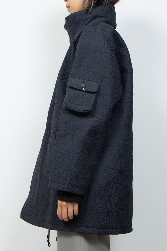 KIKU Quilted Jacket Black