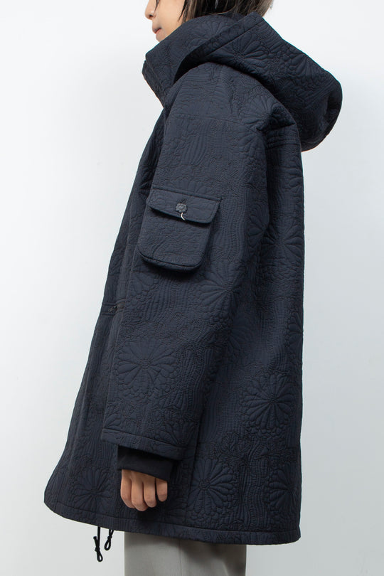 KIKU Quilted Jacket Black