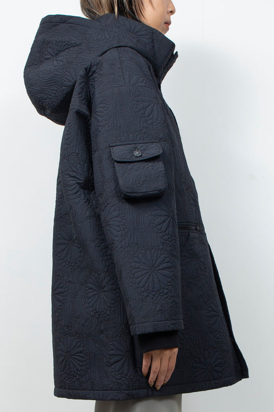 KIKU Quilted Jacket Black