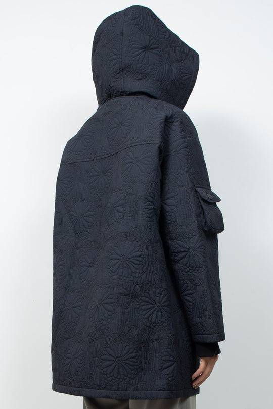 KIKU Quilted Jacket Black