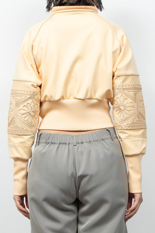 KIKU Cropped Tracksuit Cream