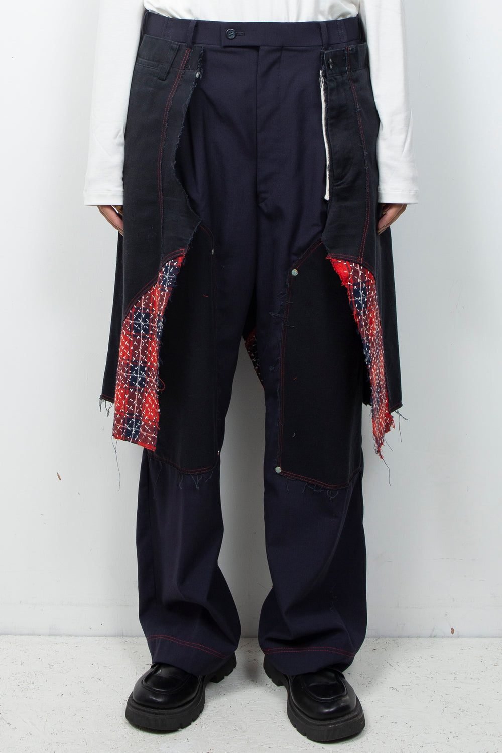 WRAPPED SASHIKO PAINTER PANTS