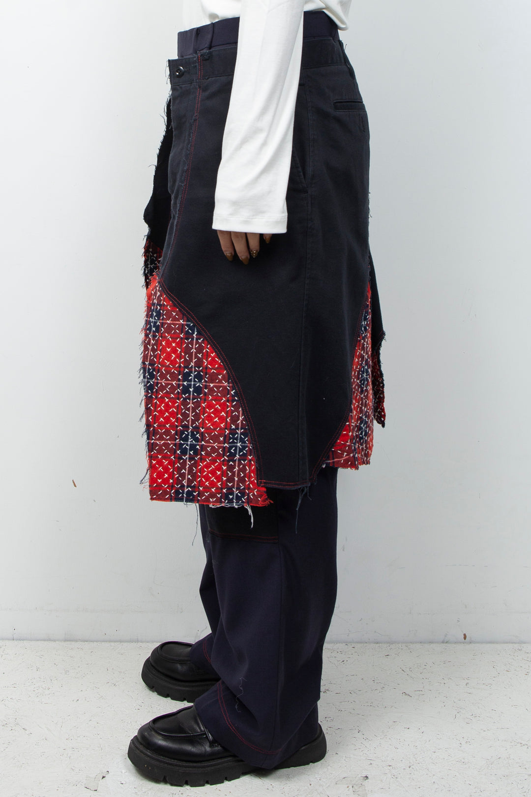 WRAPPED SASHIKO PAINTER PANTS